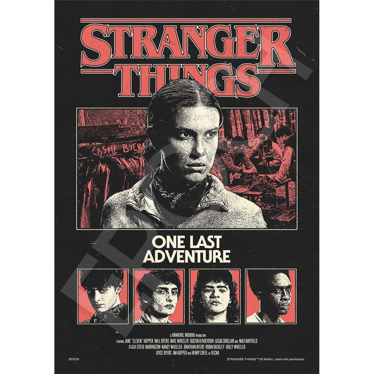 Produktbild Stranger Things Puzzle 500 Teile One Last Adventure