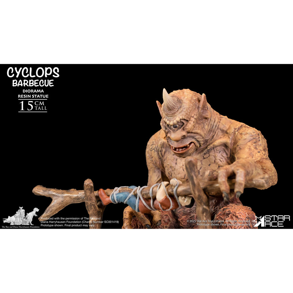 Produktbild Ray Harryhausen Diorama 1/8 Cyclops Barbecue Scene 17 cm