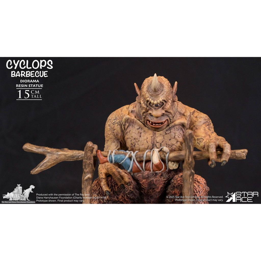 Produktbild Ray Harryhausen Diorama 1/8 Cyclops Barbecue Scene 17 cm