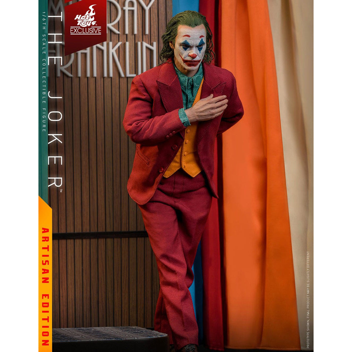 Produktbild Joker Movie Masterpiece Actionfigur 1/6 The Joker Artisan