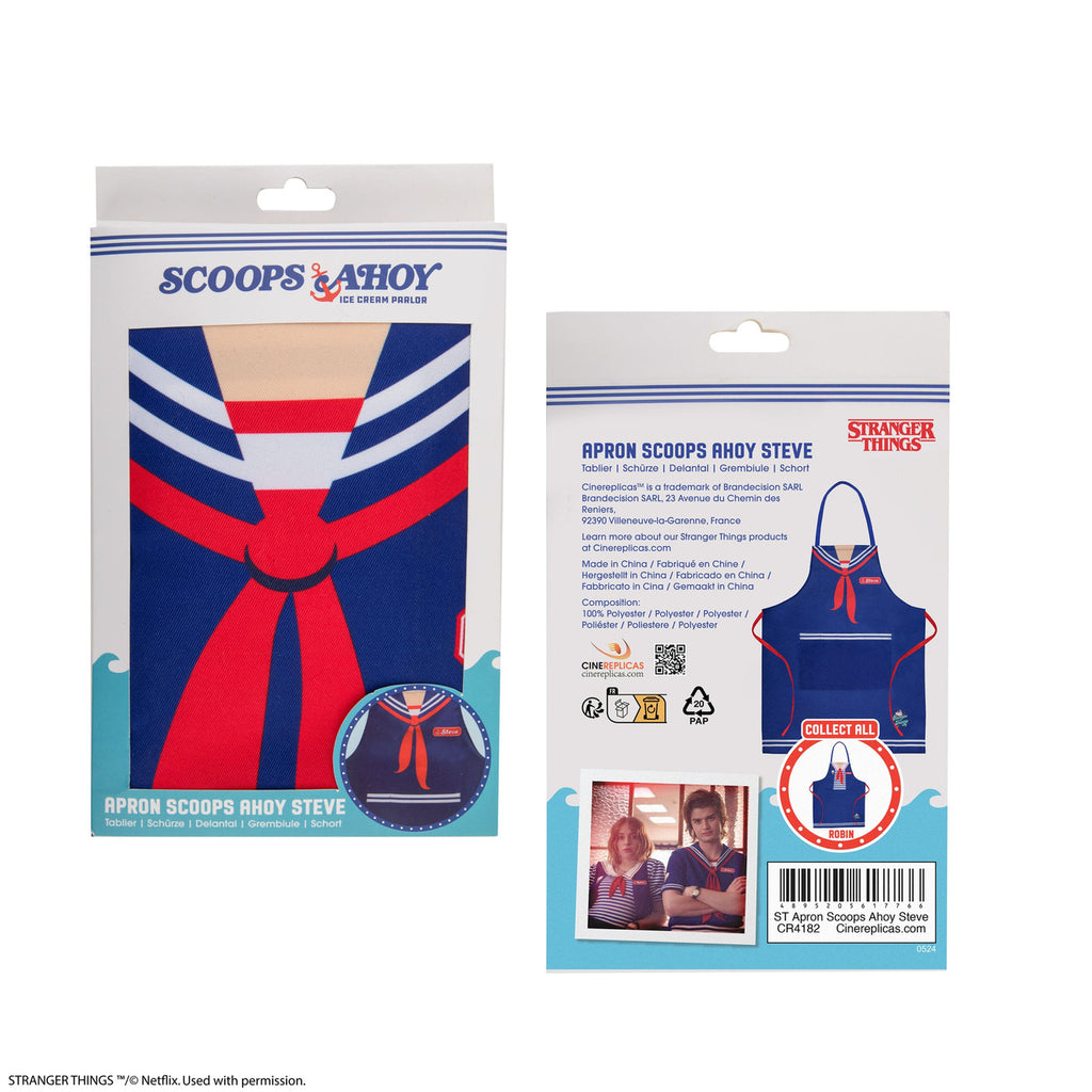 Produktbild Stranger Things Schürze Scoops Ahoy Steve