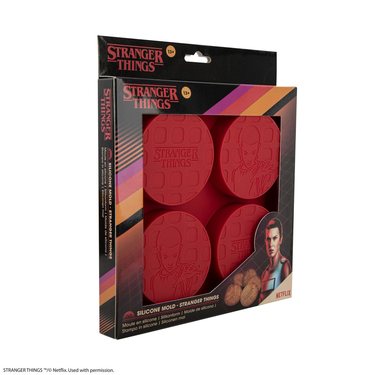 Produktbild Stranger Things - Eleven Waffel Silikonform