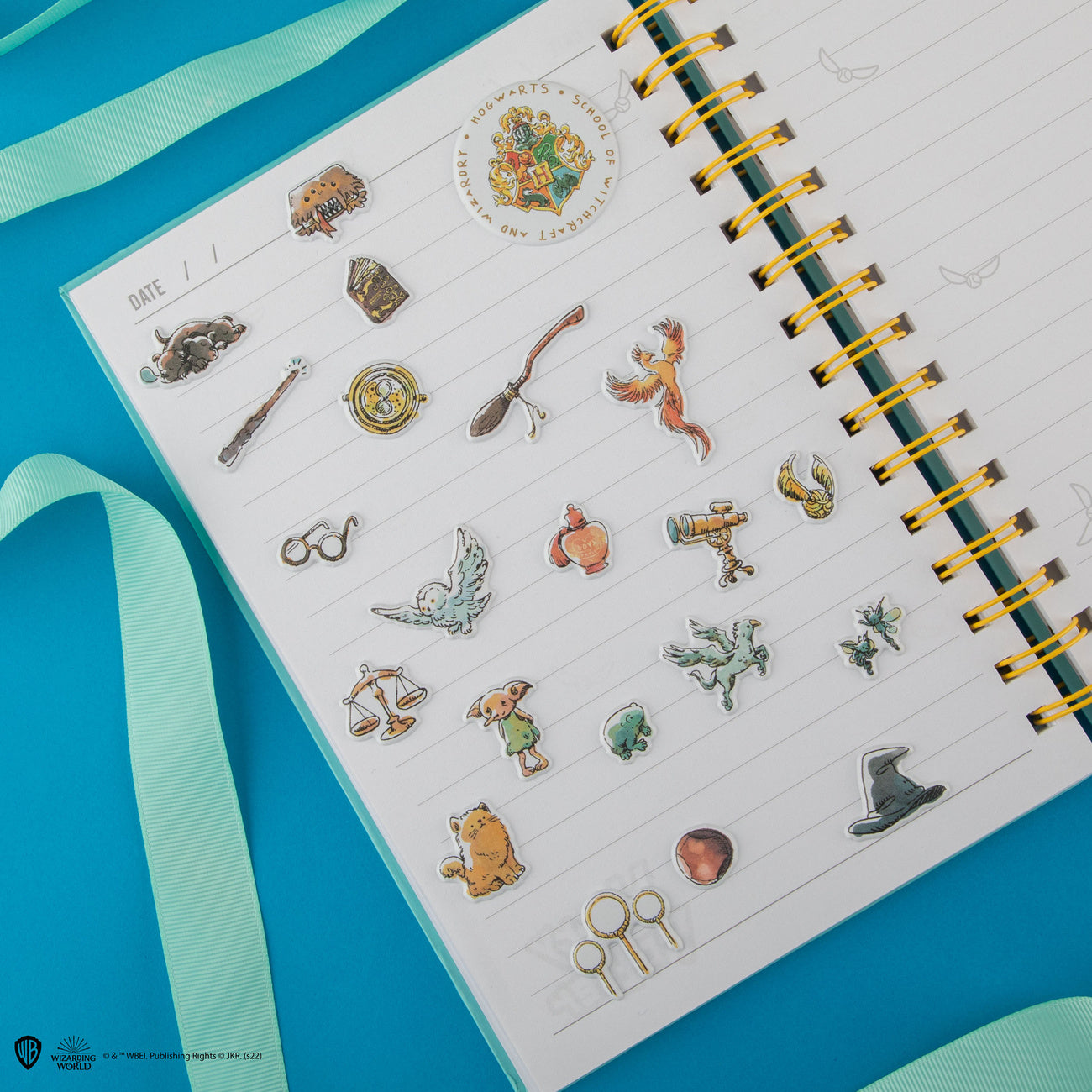 Produktbild Harry Potter Puffy Sticker Hogwarts Essentials