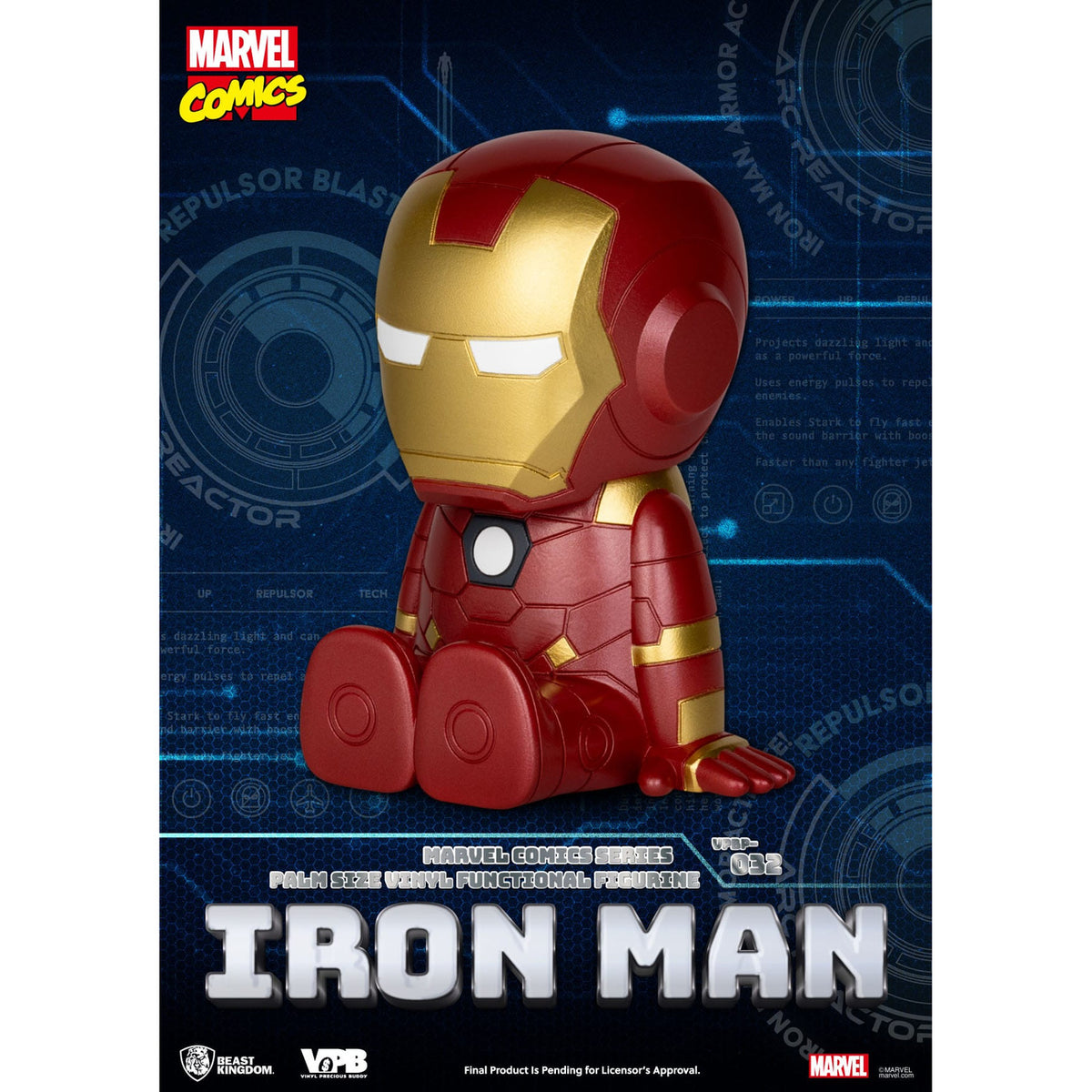 Product image Classic Marvel Comics Piggy Vinyl Money Bank Iron Man 12 cm