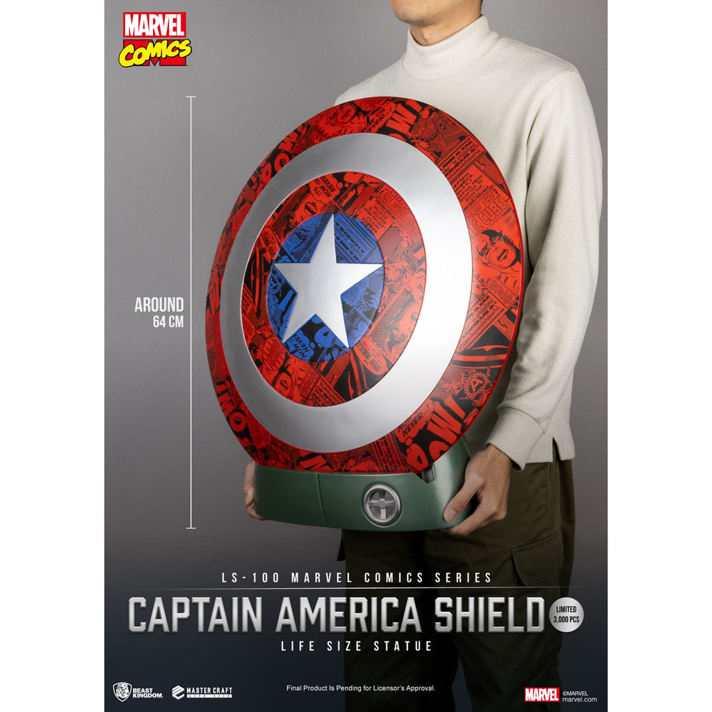 Product image Marvel Comics PVC Captain America Shield Life Size Statue