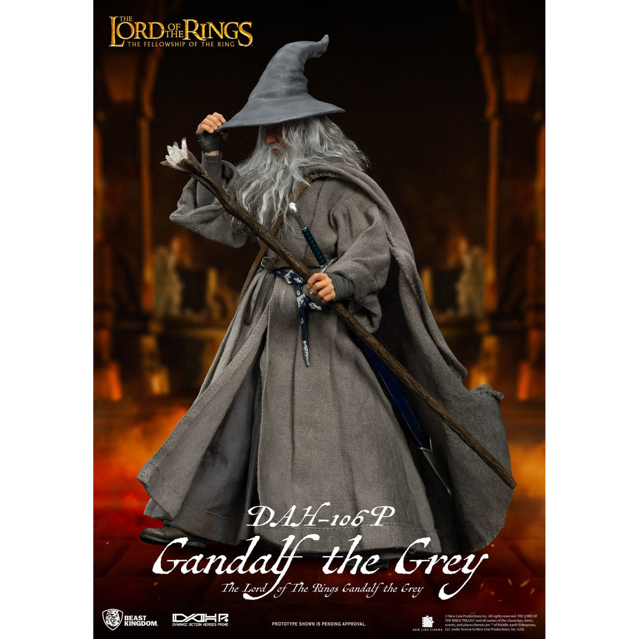 Produktbild Herr der Ringe Dynamic 8ction Heroes Actionfigur 1/9