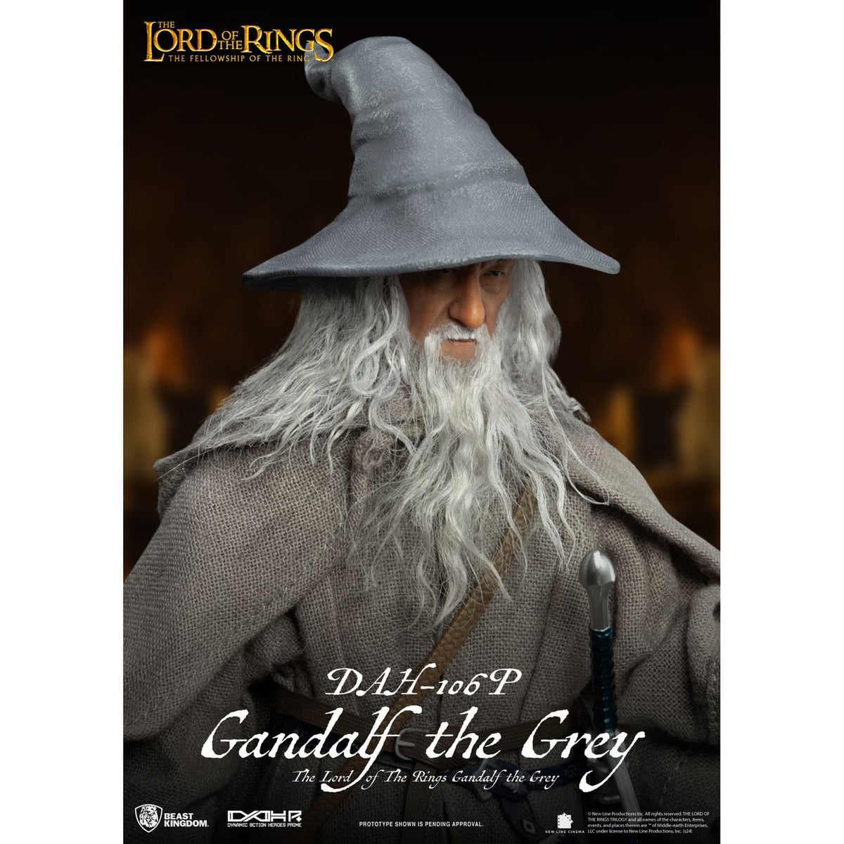 Produktbild Herr der Ringe Dynamic 8ction Heroes Actionfigur 1/9