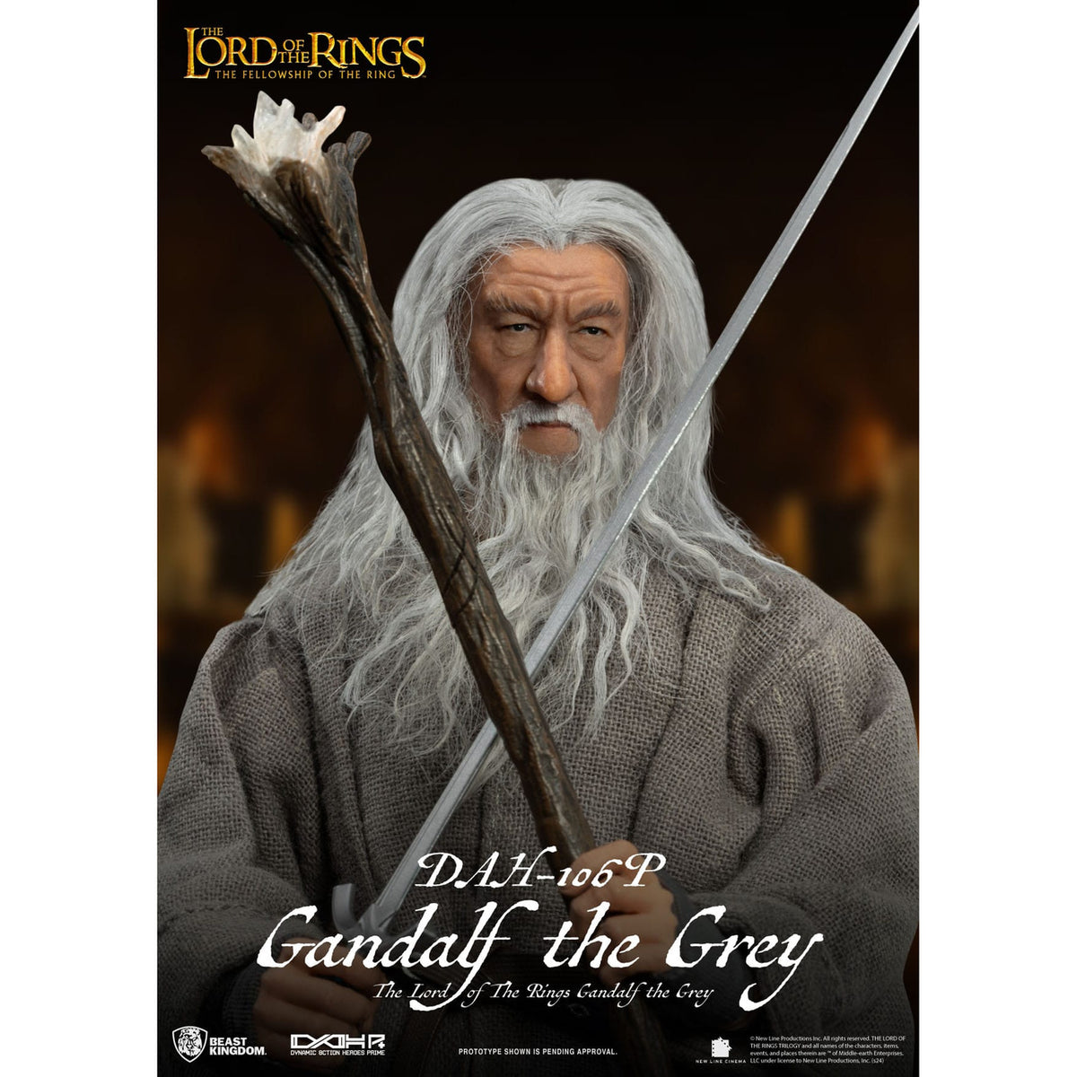Produktbild Herr der Ringe Dynamic 8ction Heroes Actionfigur 1/9