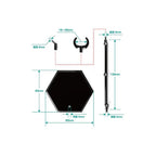 Product image The Simple Stand Mini Nendoroid More Figure Stand Black