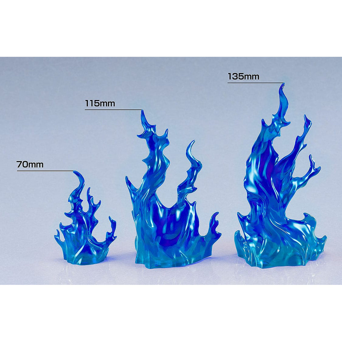 Product image The Simple Effect accessory set for figures Flames: Blue