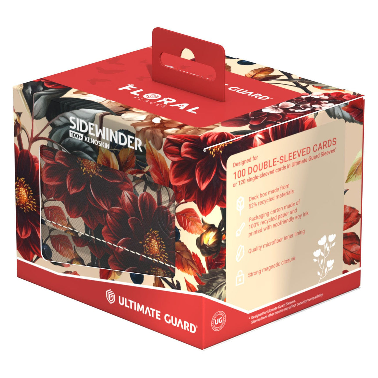 Product image Ultimate Guard Sidewinder 100+ Xenoskin "Floral Places" -