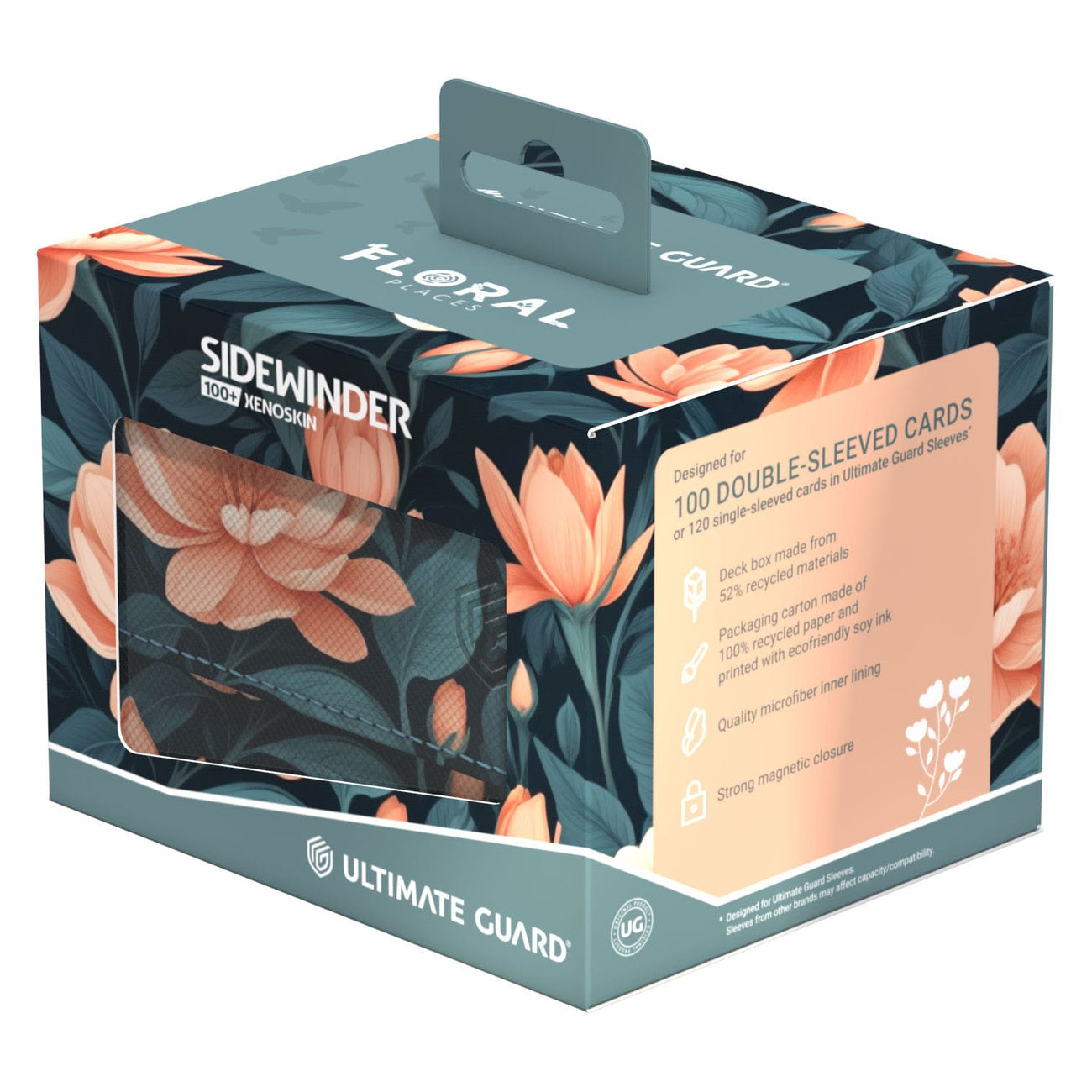 Product image Ultimate Guard Sidewinder 100+ Xenoskin "Floral Places"