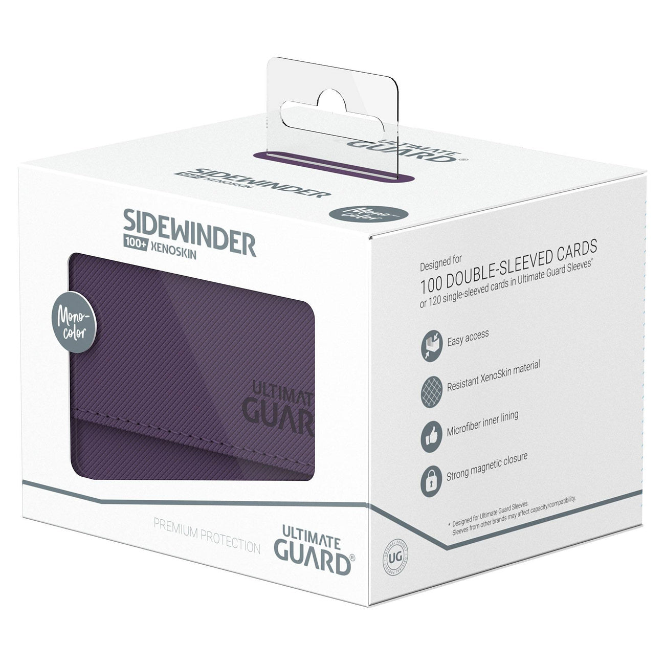 Product image Ultimate Guard Sidewinder 100+ Xenoskin - Purple
