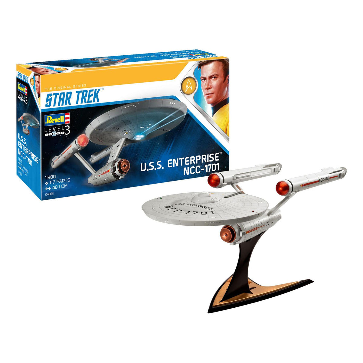 Produktbild Star Trek TOS Modellbausatz 1/600 U.S.S. Enterprise