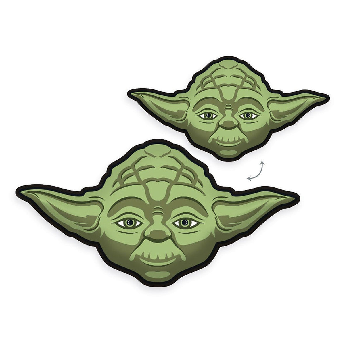 Produktbild Star Wars Dekokissen Yoda 24 cm