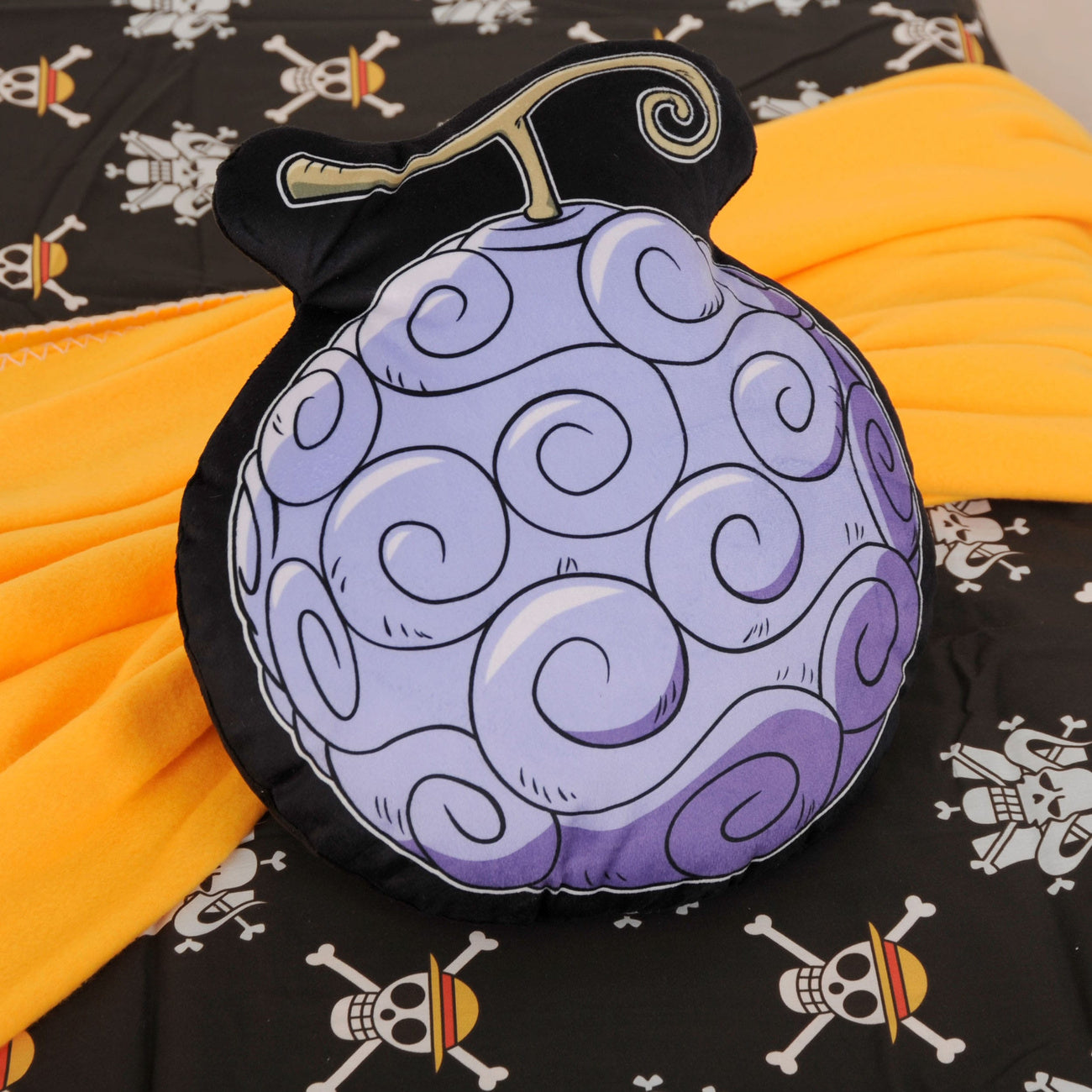Produktbild One Piece Dekokissen Gum Gum Frucht 36 cm