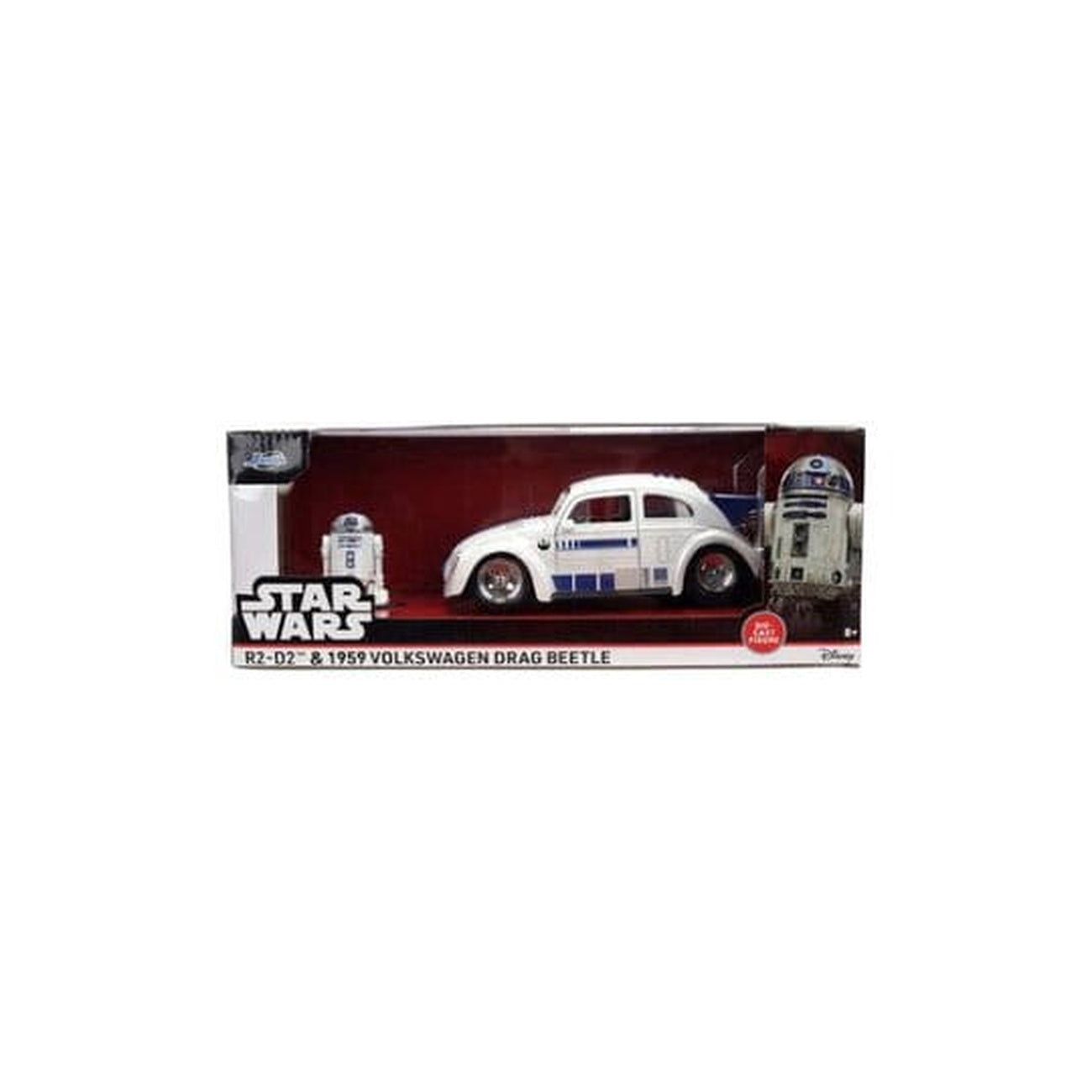 Produktbild Star Wars Diecast Modell 1:24 R2-D2 1959 VW Drag Beetle