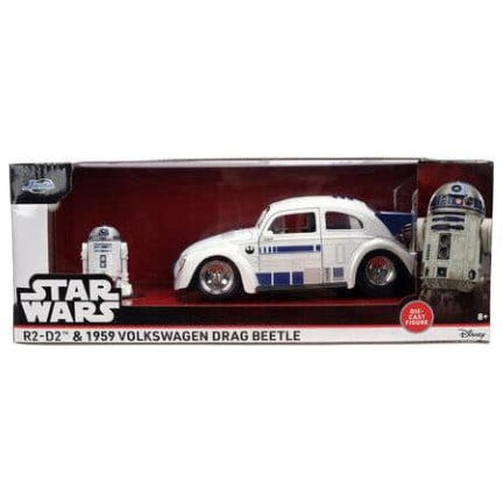 Produktbild Star Wars Diecast Modell 1:24 R2-D2 1959 VW Drag Beetle