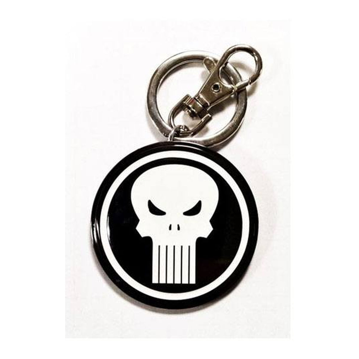 Produktbild Marvel Comics Metall-Schlüsselanhänger Punisher Logo