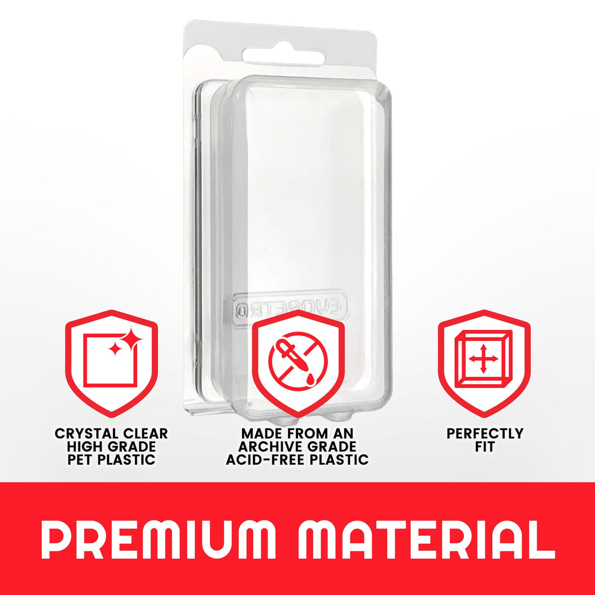 Produktbild Clamshell PET Gehäuse 35er-Pack für Actionfiguren XL