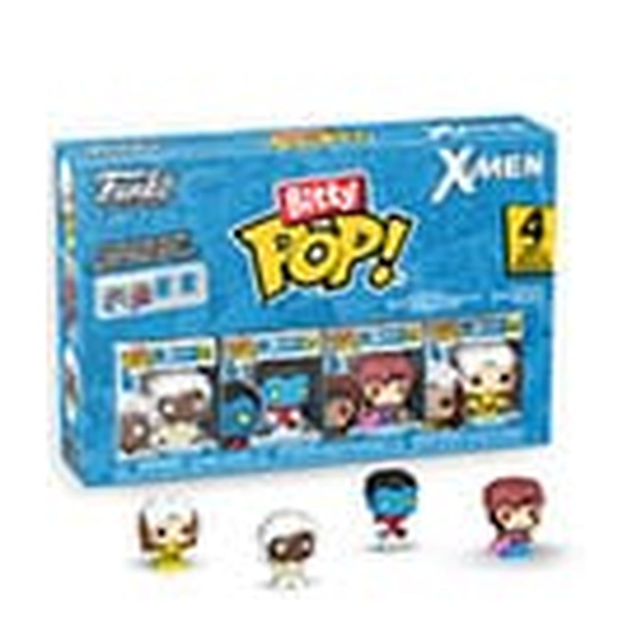 Produktbild X-Men Bitty POP! Vinyl Figuren 4er-Pack Gambit 2,5 cm