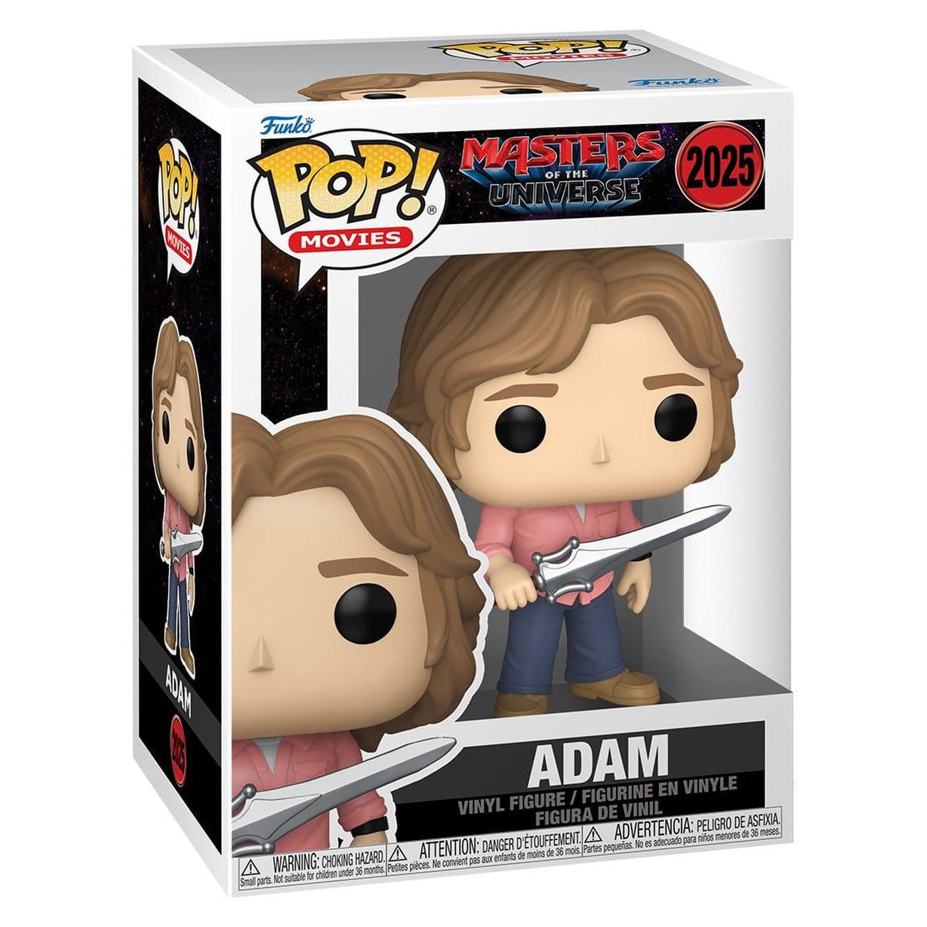 Produktbild Masters of the Universe (2026) POP! Movies Vinyl Figur Adam