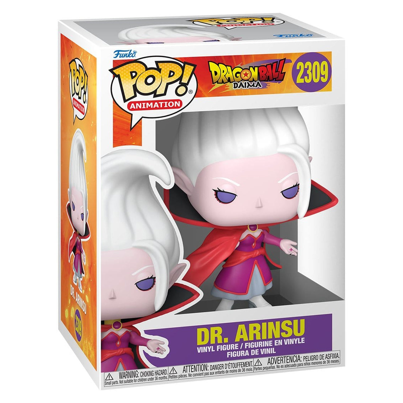 Produktbild Dragon Ball Daima POP! Animation Vinyl Figur Dr. Arinsu 9 cm