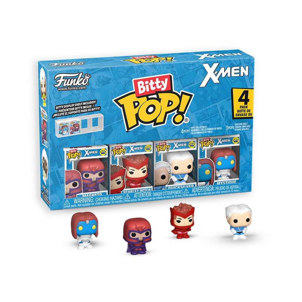 Produktbild X-Men Bitty POP! Vinyl Figuren 4er-Pack Magneto 2,5 cm