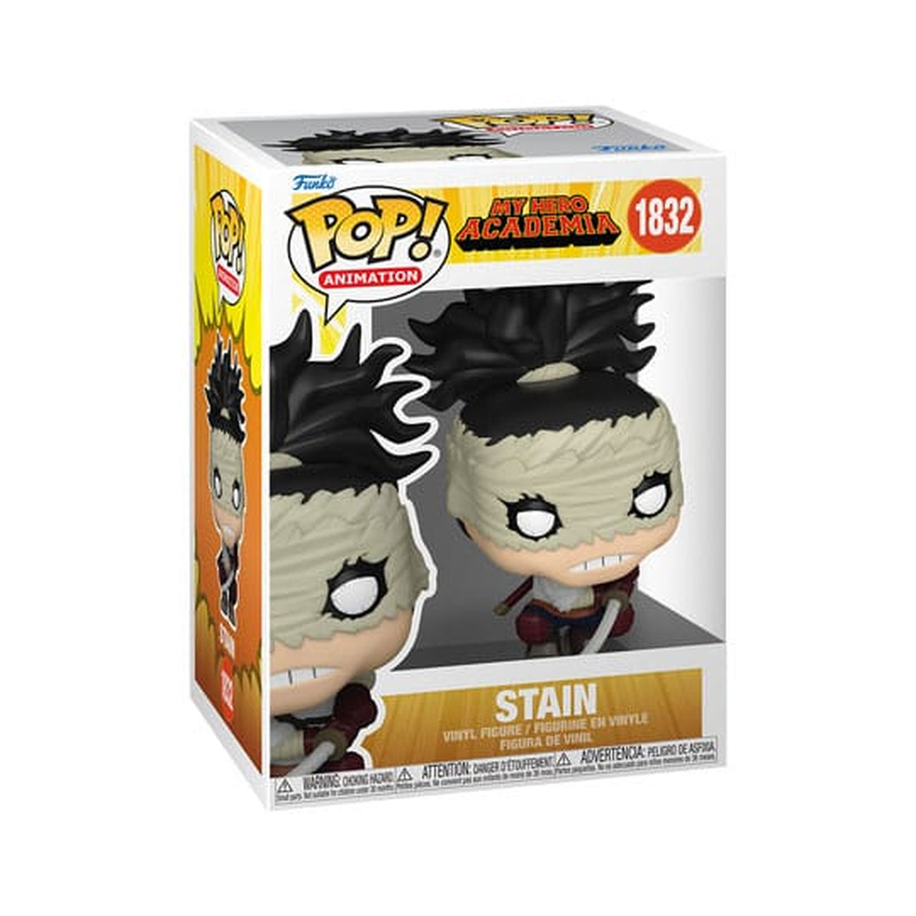 Produktbild My Hero Academia POP! Animation Vinyl Figuren Stain 9 cm