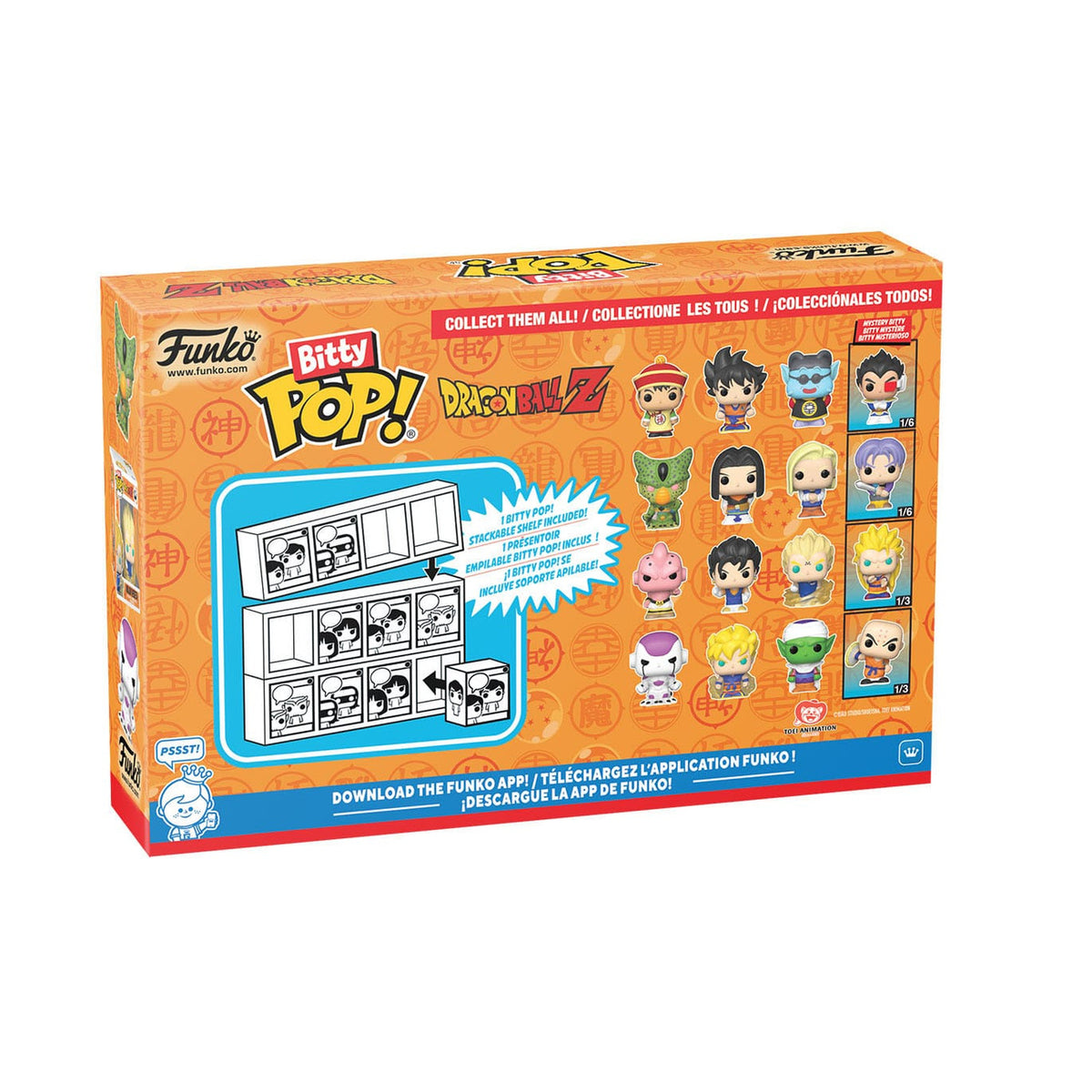 Produktbild Dragon Ball Bitty POP! Vinyl Figuren 4er-Pack Series 1 2,5
