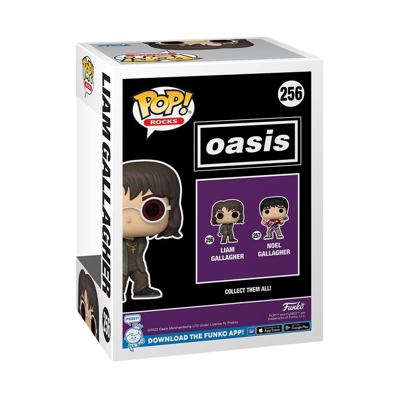 Produktbild Oasis POP! Rocks Vinyl Figur Liam Gallagher 9 cm