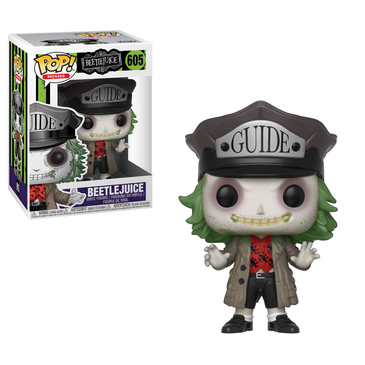 Produktbild Beetlejuice POP! Horror Vinyl Figur Beetlejuice Guide Hat 9