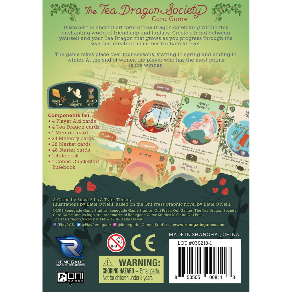 Produktbild Tea Dragon Society Kartenspiel *Englische Version*