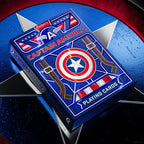 Produktbild Captain America Spielkarten Patriotic Design