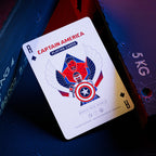 Produktbild Captain America Spielkarten Patriotic Design