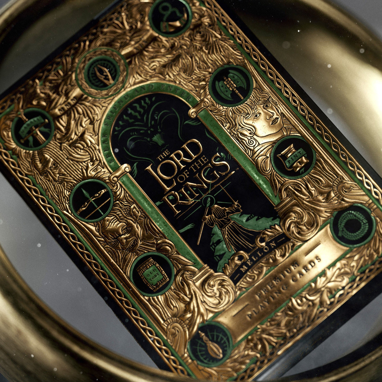 Produktbild Herr der Ringe Spielkarten Premium Box Set (4 Decks)