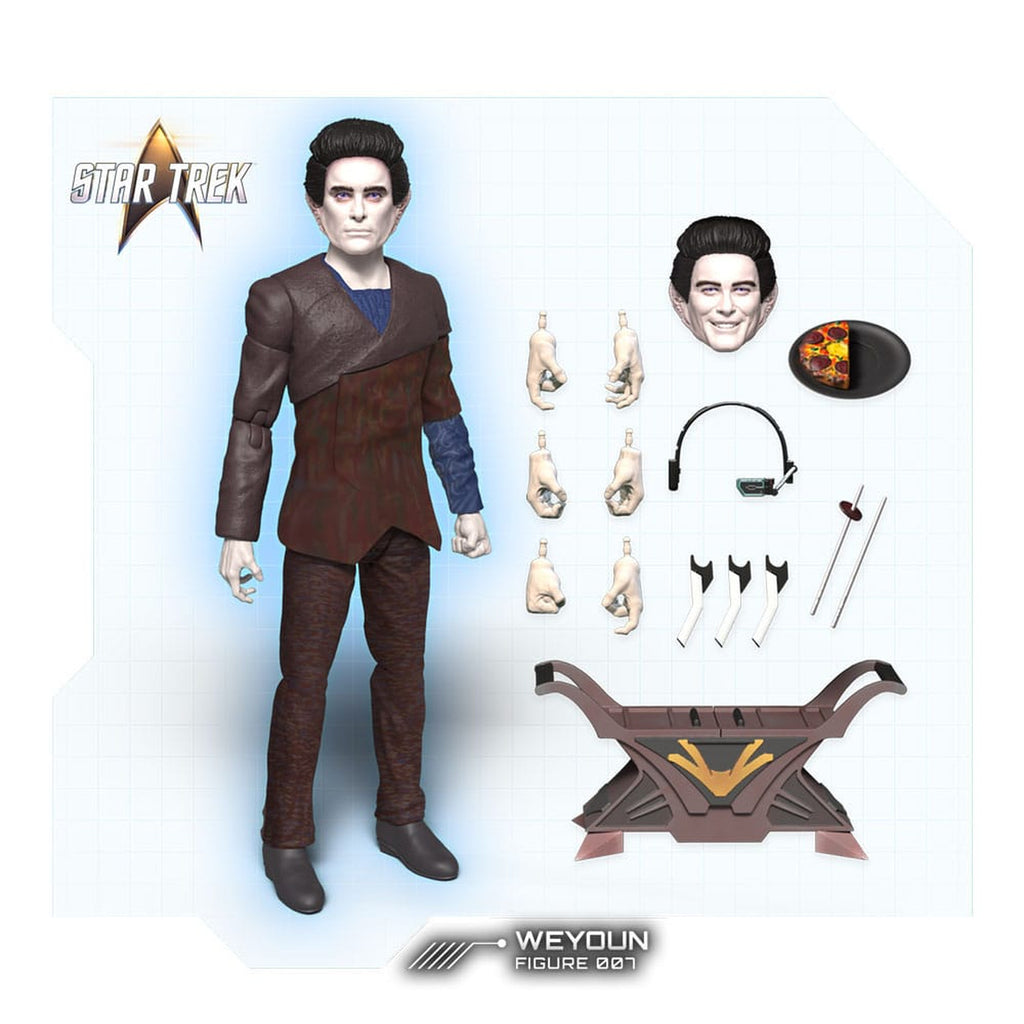 Produktbild Star Trek: Deep Space Nine Actionfigur 1/12 Weyoun 16 cm
