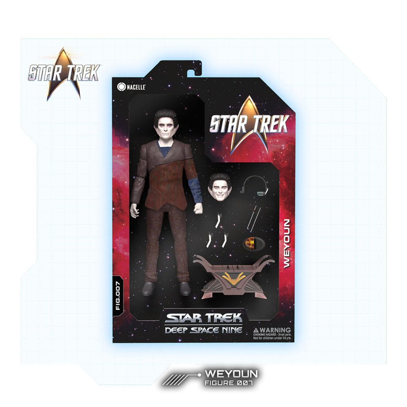 Produktbild Star Trek: Deep Space Nine Actionfigur 1/12 Weyoun 16 cm
