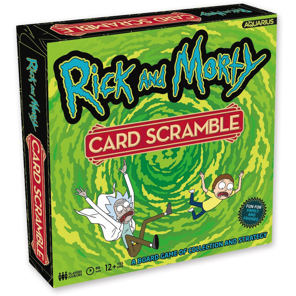 Produktbild Rick and Morty Brettspiel Card Scramble *Englische Version*