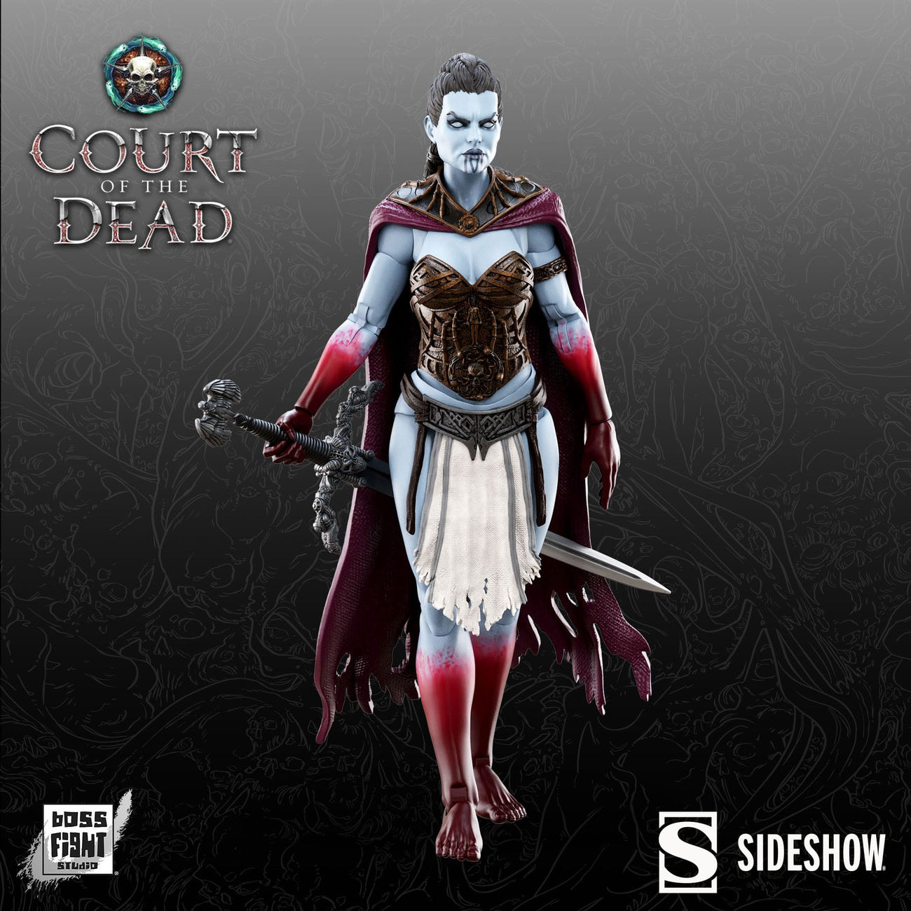 Produktbild Court of the Dead Epic H.A.C.K.S. Actionfigur 1/12 Kier:
