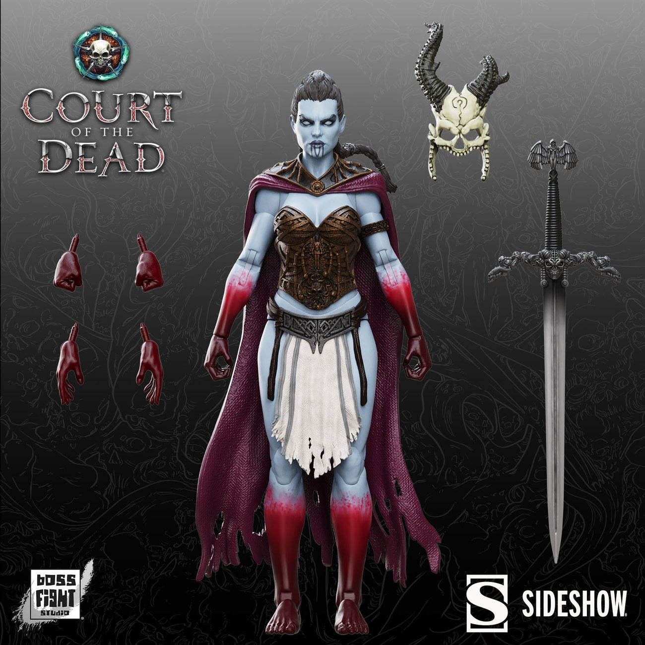 Produktbild Court of the Dead Epic H.A.C.K.S. Actionfigur 1/12 Kier: