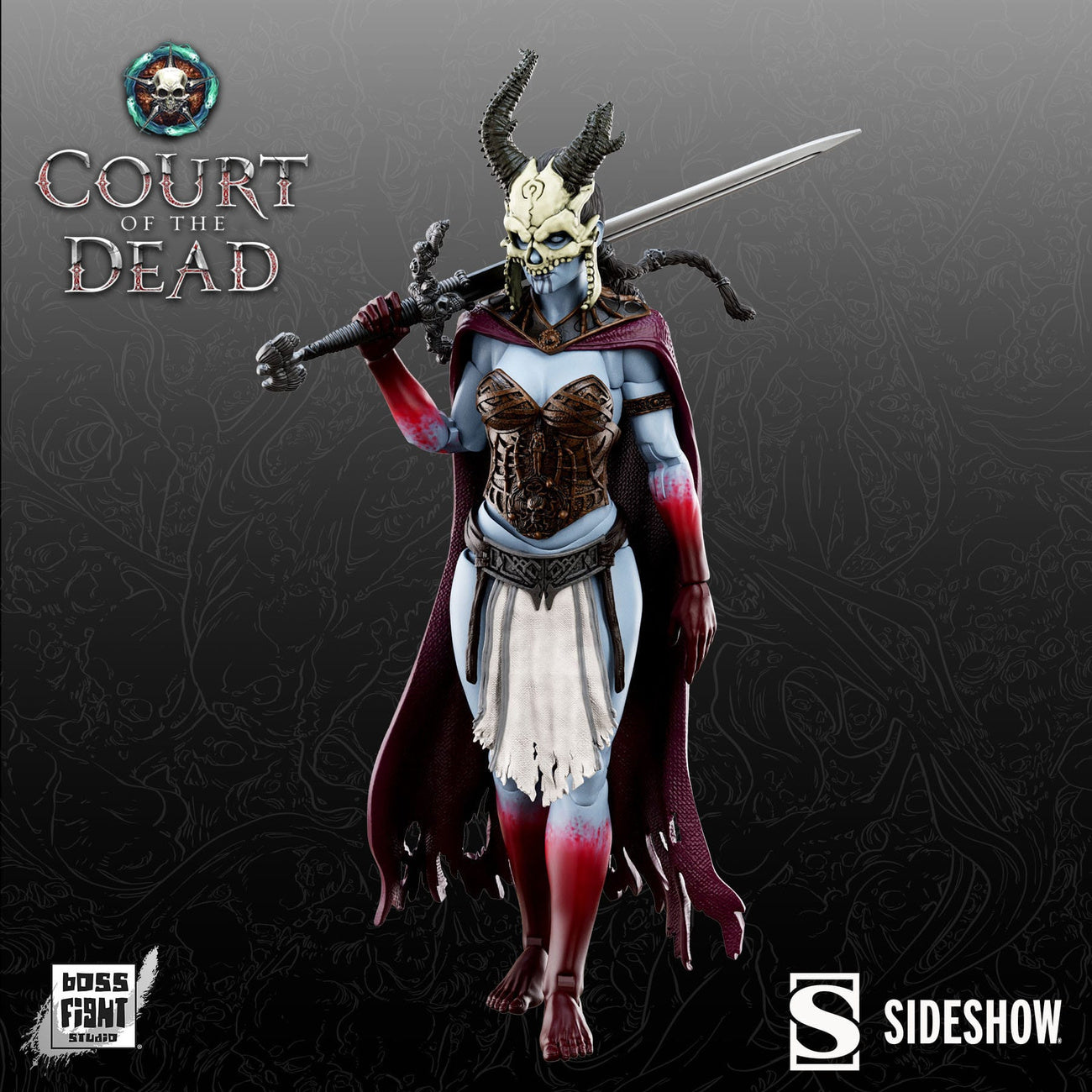 Produktbild Court of the Dead Epic H.A.C.K.S. Actionfigur 1/12 Kier: