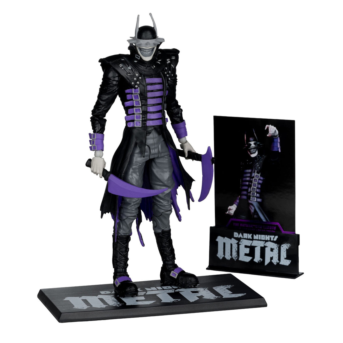 Produktbild DC Multiverse Actionfigur The Batman Who Laughs (B&W with