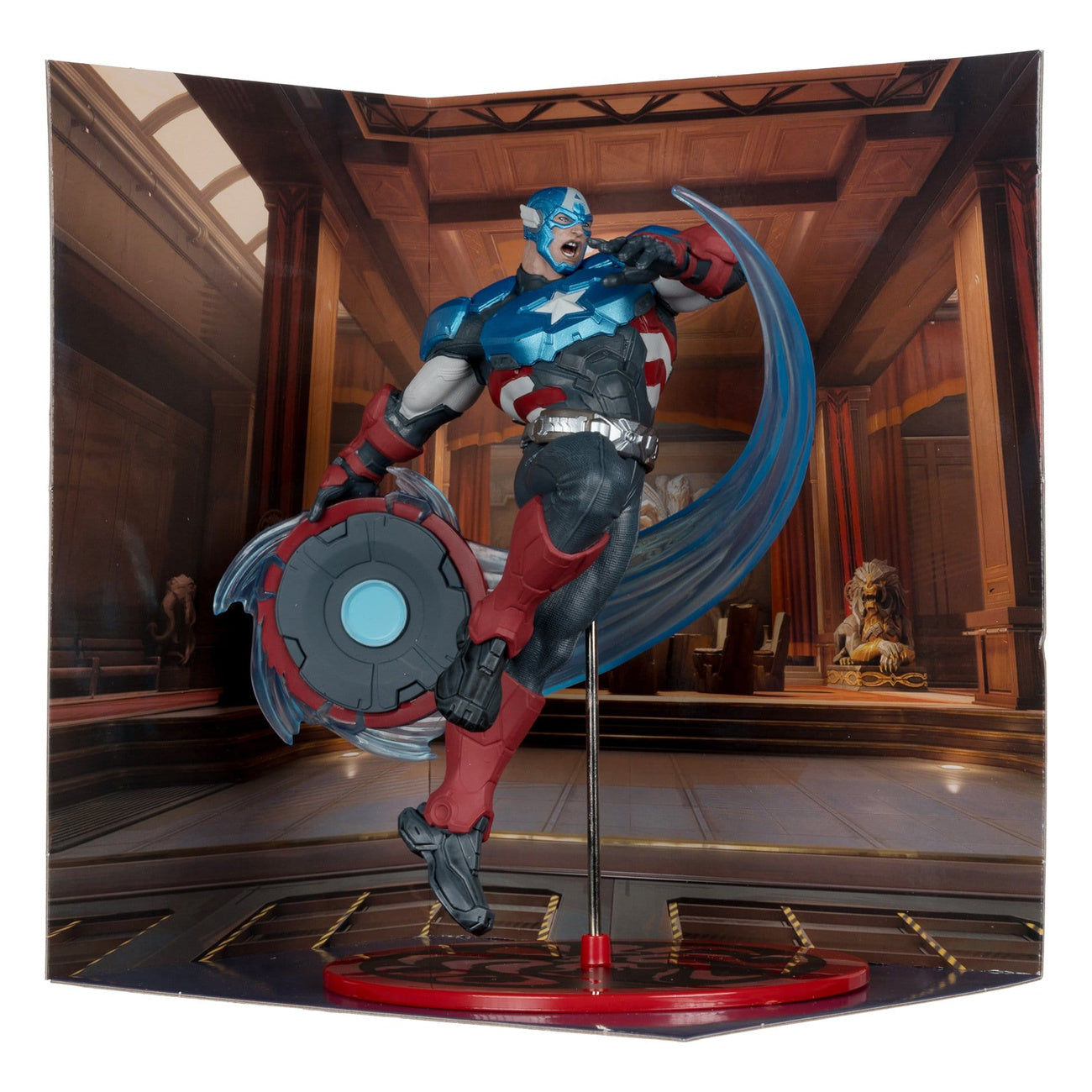 Produktbild Marvel Rivals Collection 1/10 Actionfigur Captain America