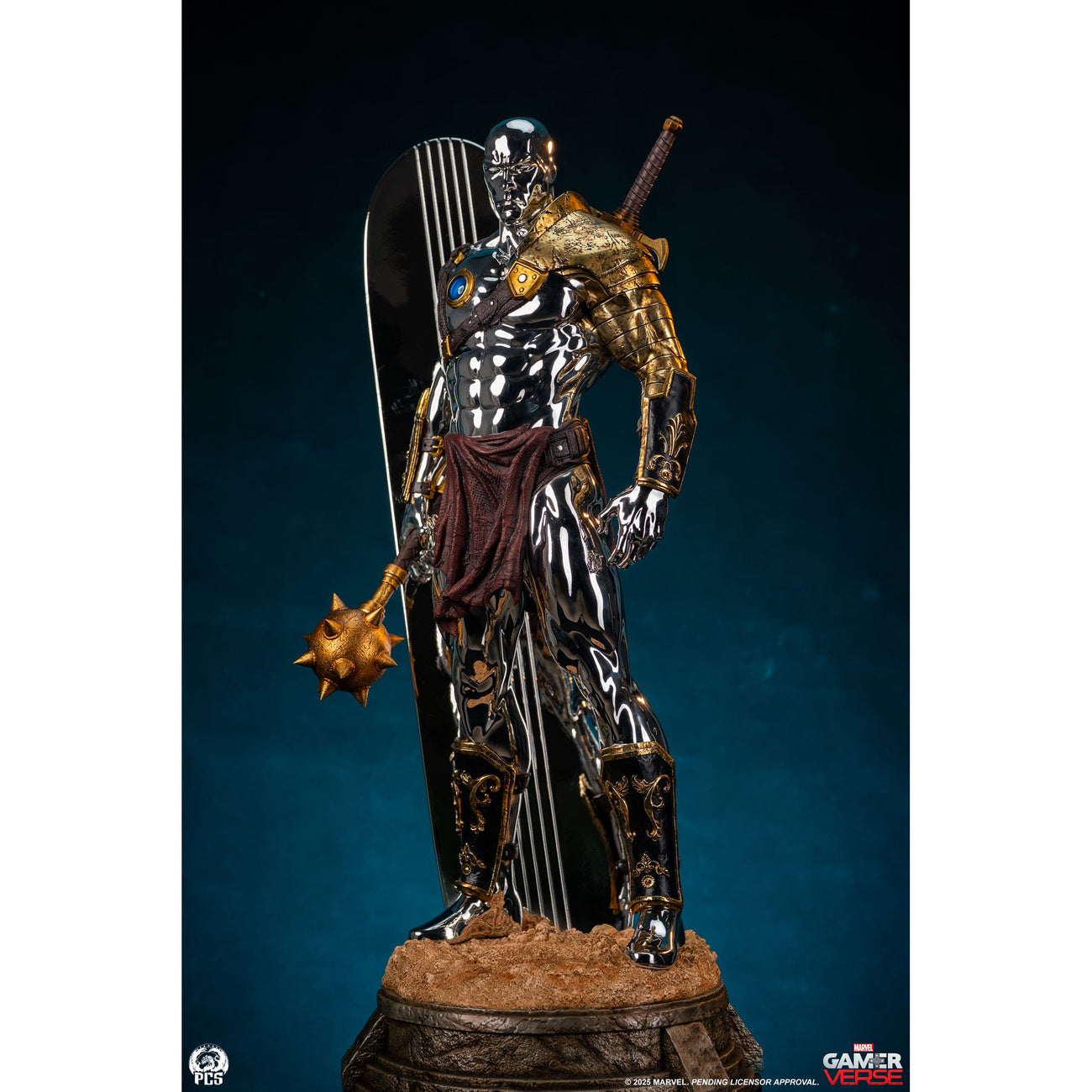 Produktbild Marvel Gamerverse Statue 1/3 Silver Surfer 77 cm