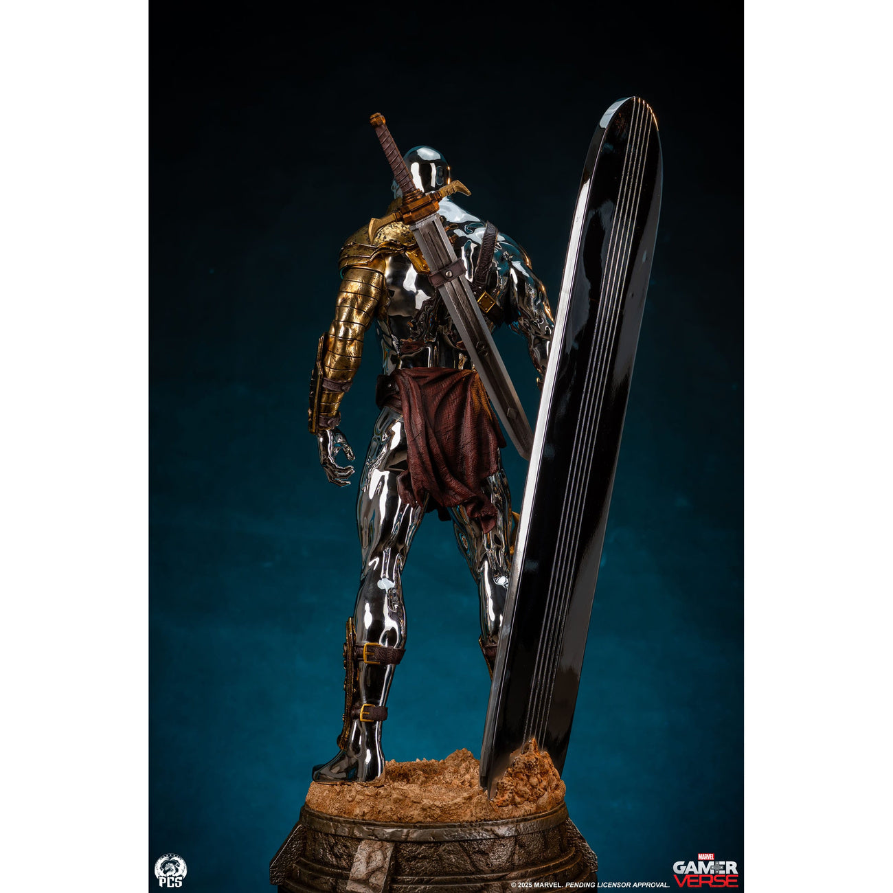Produktbild Marvel Gamerverse Statue 1/3 Silver Surfer 77 cm