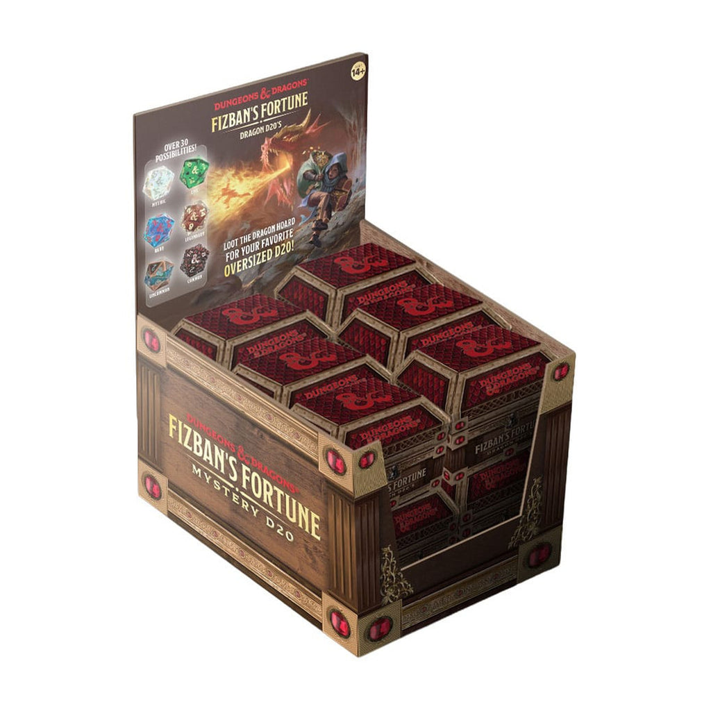 Produktbild Dungeons & Dragons Blind Mystery Box Würfel Fizban's