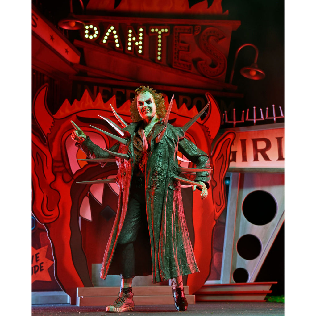 Produktbild Beetlejuice (1988) Diorama Trenchcoat with Spikes Inferno