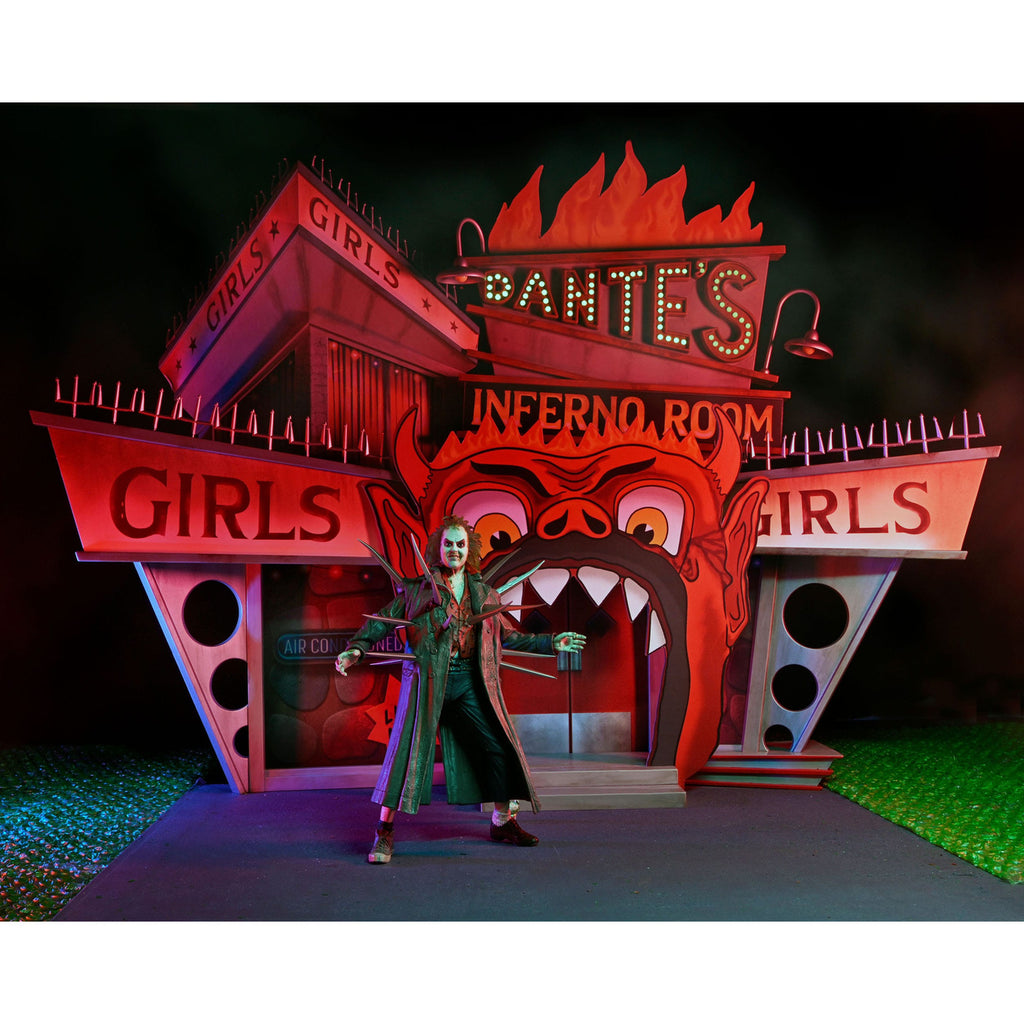 Produktbild Beetlejuice (1988) Diorama Trenchcoat with Spikes Inferno