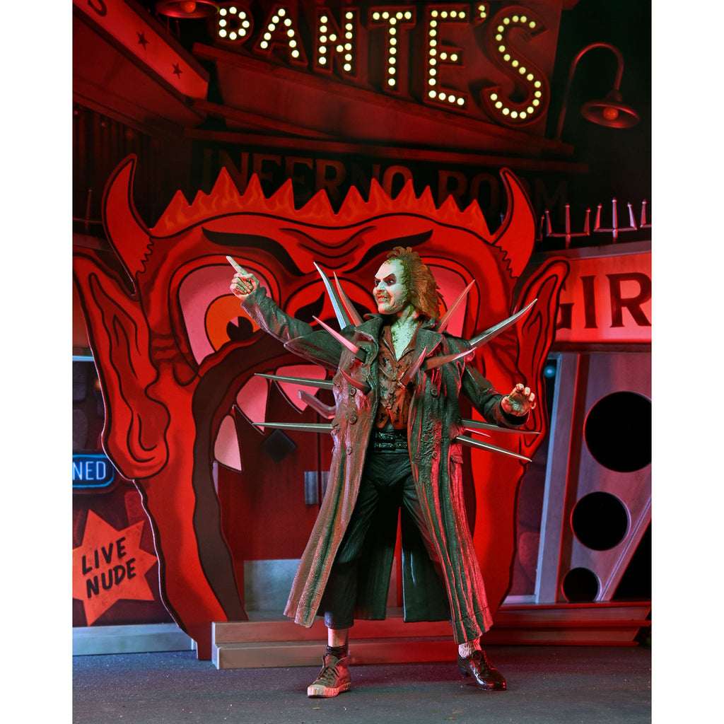 Produktbild Beetlejuice (1988) Diorama Trenchcoat with Spikes Inferno